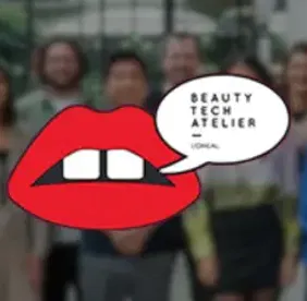 Logo Beauty Tech Accelerator by l’Oreal @ STATION F